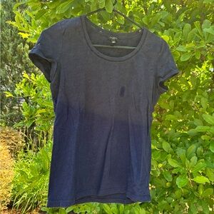 Talbots Dark Blue Short Sleeve Tee